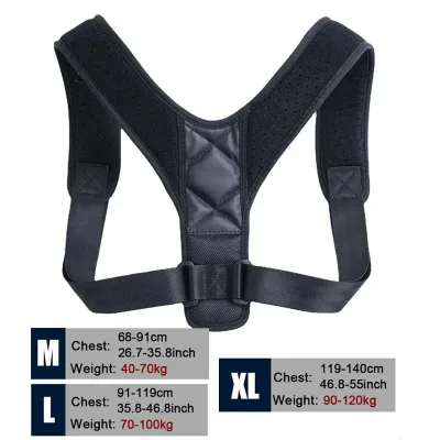 Ceinture de posture dorsale unisexe, respirante – image 2