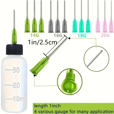 Flacons compte-gouttes en plastique de 30 ml – image 3