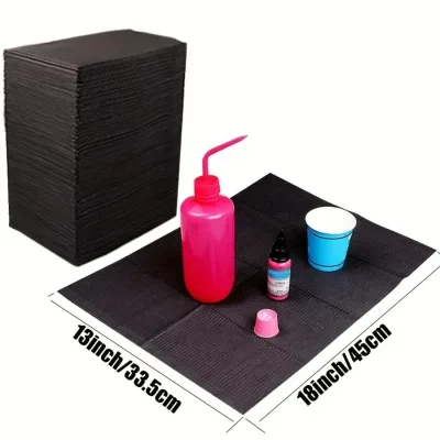 Housse de table noire jetable pour tatouage – image 2