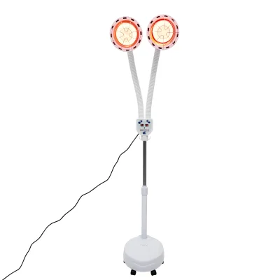 Lampe chauffante infrarouge double tête – image 2