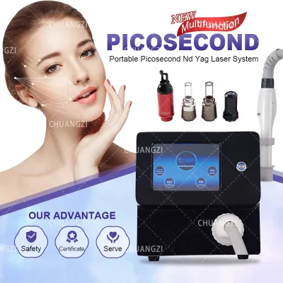 Laser picoseconde Q-Switch trois longueurs d'onde