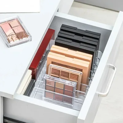 Organisateur maquillage acrylique 7 compartiments – image 2