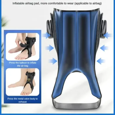 Orthèse de cheville noire pour pied tombant – image 2