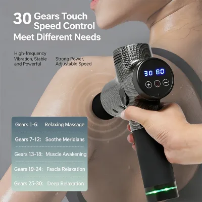 Pistolet de massage électrique à 6 têtes – image 2