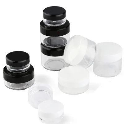 Pots ronds en plastique pour cosmétiques, lot de 10 – image 2