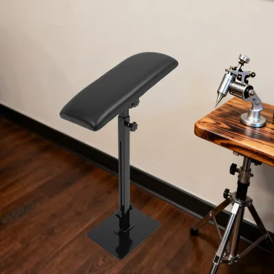 Repose-bras et jambes de tatouage réglable, noir – image 2