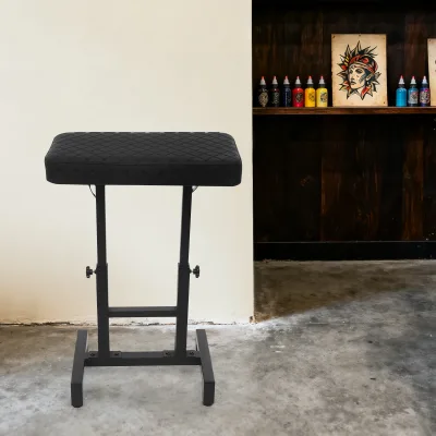 Support de bras réglable noir pour tatouage – image 2