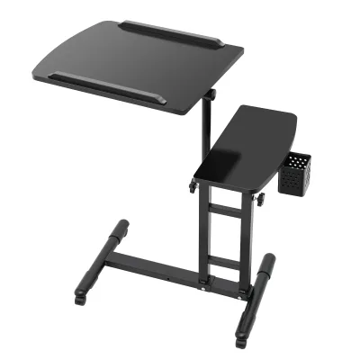 Table de tatouage portable réglable en fer noir