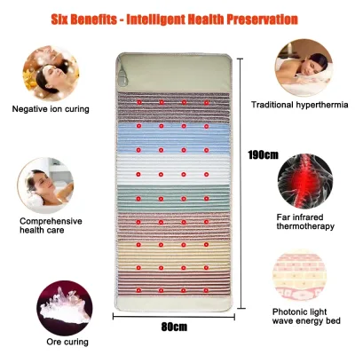 Tapis de physiothérapie infrarouge PEMF 7 couleurs – image 2